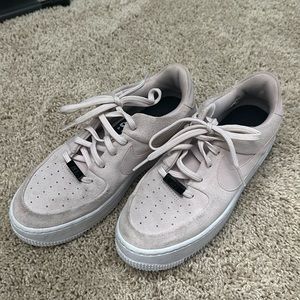 Mauve pink nike AF1 size 7.5